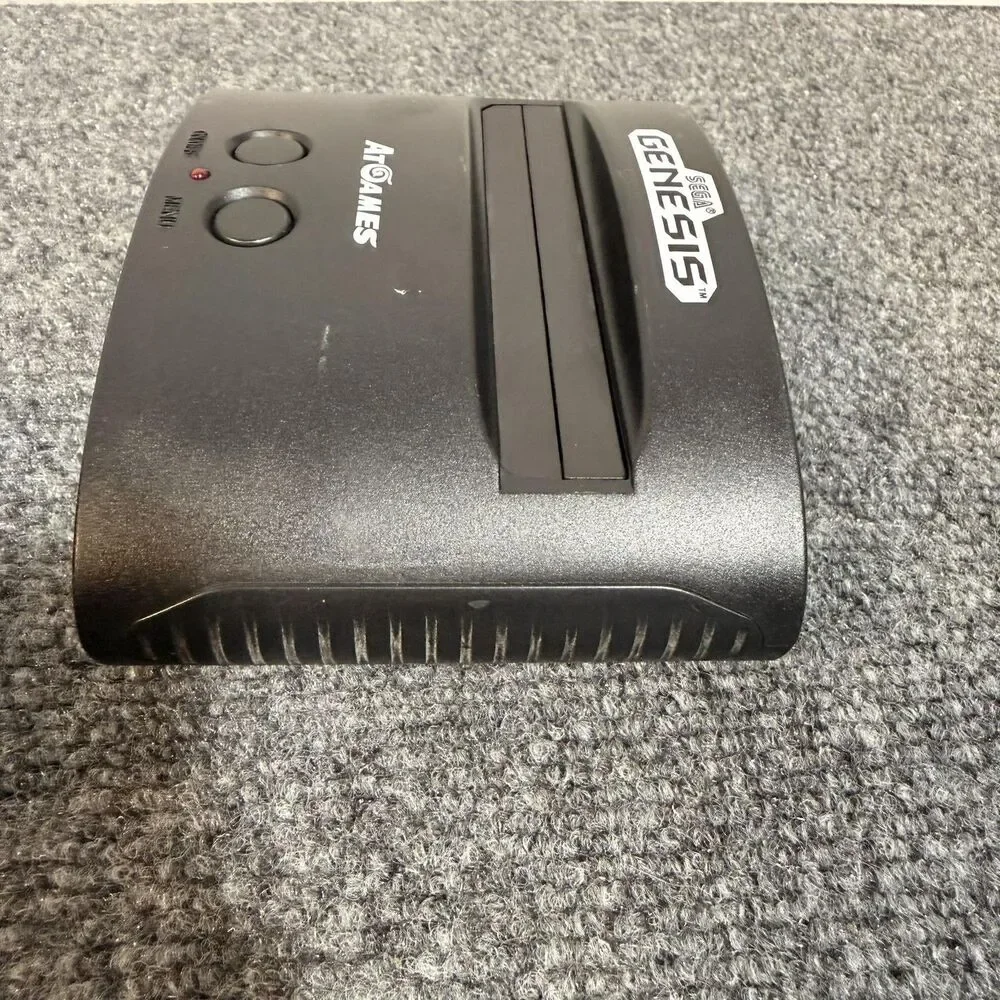 Sega Genesis Classic Game Console AtGames Black System Only NTSC-U/C USA